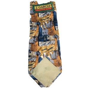 Jerry Garcia Silk Neck Tie Grateful Dead Mens